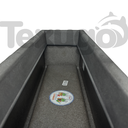 Ver imagem 5 de Vaso Floreira Jardineira Flat Polietileno 67x22x22cm Japi - Preto Ardósia