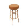 Banqueta Altura 65cm Bar Giratória cor Cobre assento cobre Poltronas do Sul Banqueta Bar - 1