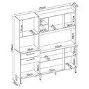 Ver imagem 5 de Kit para Cozinha Select Amendola Branco - Demóbile