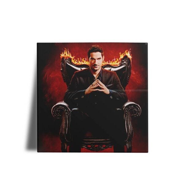 Quadro Decorativo Lucifer Poltrona