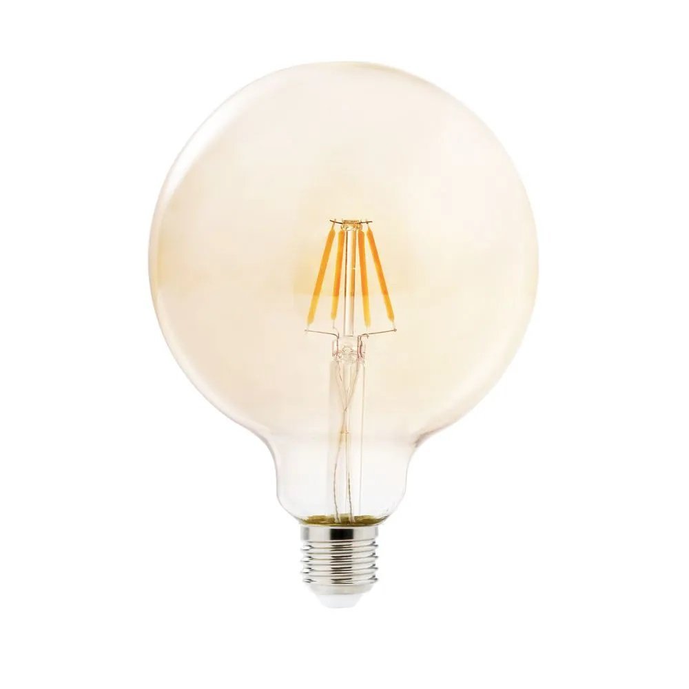 Lampada Luz Led Multi Filamento Ballon 30W Kit 10 Uni Vintage 380Lm Ilumiançao Resistente Decoraçao  - 4