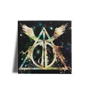 Quadro Decorativo Harry Potter Relíquias da Morte