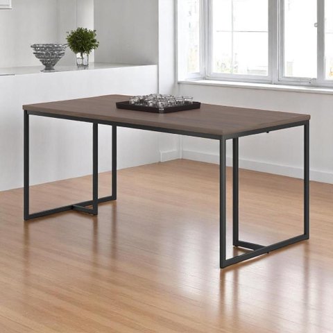 Mesa de Jantar Nióbio 1,60 Freijó