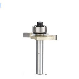 Fresa T Serrinha Debrum Com Rolamento 6mm X 1/8 ( Perfil T) - 1