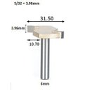 Ver imagem 2 de Fresa T Serrinha Debrum Haste 6mm Corte 5/32 ( Perfil T)