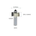 Ver imagem 2 de Fresa T Serrinha Debrum com Rolamento 12mm X 5/8 ( Perfil T)