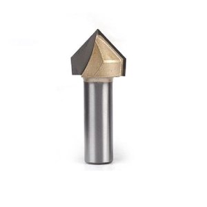 Fresa Gravadora V-Bit 90 Graus Corte V Haste 12mm X 3/4