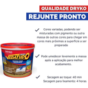 Ver imagem 2 de Massa Madeira 400gr Dryko Castanho