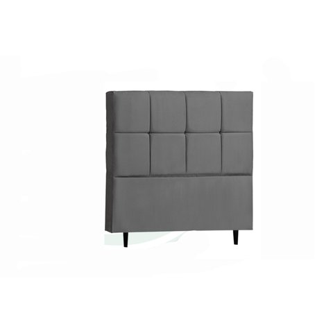 Cabeceira Para Cama Box Roma Casal 1,40cm Suede Cinza - FdECOR