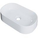 Ver imagem 1 de Cuba de Apoio Oval para Banheiro Lavabo Laila C01 O42w Branco - Lyam
