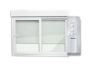 Ver imagem 1 de Janela Integrada PVC 2F.100 x 120 V.Liso c/Cremona Motor e Contr.Remoto Brimak