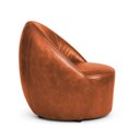 Ver imagem 5 de Poltrona Decorativa Orgânica Lua Sintético Pu D03 - D'Rossi Bege
