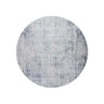 Tapete Sala Turco Elegance 03 Cinza 2,00m Redondo Edantex - 1