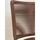 Ver imagem 2 de Jogo 4 Cadeiras de Alumínio Corda Sintética Assento 50cm Alt Cor:marrom