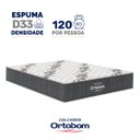 Ver imagem 2 de Colchão de Espuma D33 One Face Ortobom Airtech 100 Casal 138 Cm