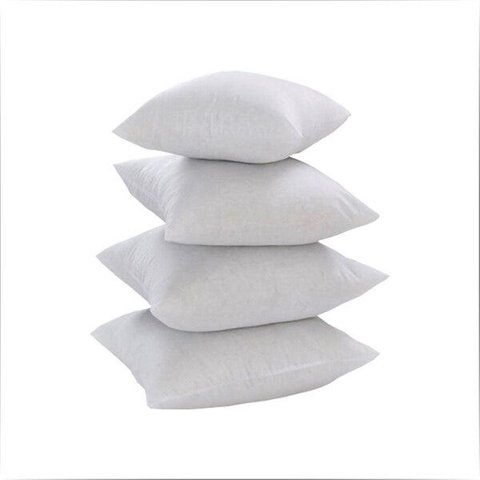 Kit com 4 Refis de Almofada 50x50 Silicone para Capas 45cm