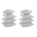 Ver imagem 1 de Kit Com 8 Refis De Almofada 50x50 Silicone Para Capas 45cm