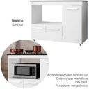 Ver imagem 4 de Balcao para Cooktop 5 Bocas 114cm 9475 Branco Mobbs