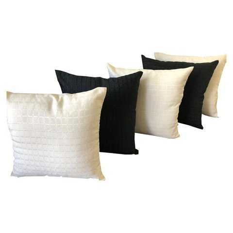 Capas de Almofadas Decorativas 5 Unidades Com Ziper:KCT0527