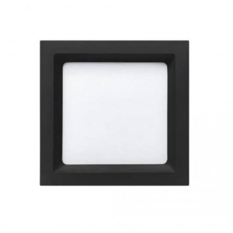 Painel Led Deep 24W 26,2x26,2cm Preto - Stella