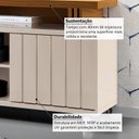 Ver imagem 5 de Rack para TV até 70 Polegadas 180cm 2 Portas de Correr Ripado Temis Espresso Móveis