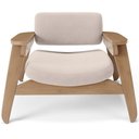 Ver imagem 4 de Kit 2 Poltronas Decorativa para Sala Living Concept L02 Nature Suede Bege - Lyam Decor