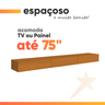 Rack Suspenso para Painel ou Tv até 75 Polegadas 3 Portas Egeo Edn - 5