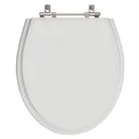 Ver imagem 1 de Assento Sanitario Poliester Ritz Cinza Real para vaso Deca