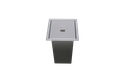 Ver imagem 3 de Lixeira Inox para Embutir Capacidade 7 Litros Ecosul