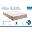 Ver imagem 5 de Cama Box Baú Novo + Colchão Anatômico Kappesberg D33 Carmine + Base Crc Corano White