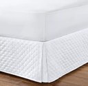 Ver imagem 1 de Saia para Cama Box Casal Queen Size Matelada Microfibra:branco