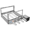 Ver imagem 2 de Gira Grill Inox 4 Espetos para Churrasqueira Bivolt Pratic