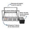 Gira Grill Inox 4 Espetos para Churrasqueira Bivolt Pratic - 4