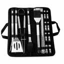 Ver imagem 6 de Kit Conjunto Churrasco Aço Inox Maleta 20 Peças