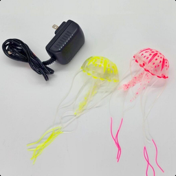 Luminaria Aquario Agua Viva Led 7 Cores Grande 38cm Jellyfish - 6