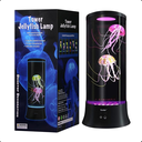 Ver imagem 1 de Luminaria Aquario Agua Viva Led 7 Cores Grande 38cm Jellyfish