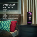 Ver imagem 7 de Luminaria Aquario Agua Viva Led 7 Cores Grande 38cm Jellyfish