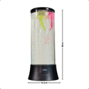 Ver imagem 4 de Luminaria Aquario Agua Viva Led 7 Cores Grande 38cm Jellyfish