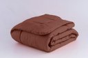 Ver imagem 1 de Jogo de cama Casal 6 peças com Edredom e Lençol Casa Dona Chocolate