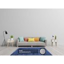 Ver imagem 4 de Tapete para Quarto ,sala ,escritório 2,00 X 4,00 Pelo Macio.:azul