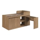 Ver imagem 6 de Cama Alta de Solteiro Multifuncional sem Colchão Cj6080 Linha Jamaica Art In Móveis