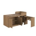 Ver imagem 7 de Cama Alta de Solteiro Multifuncional sem Colchão Cj6080 Linha Jamaica Art In Móveis