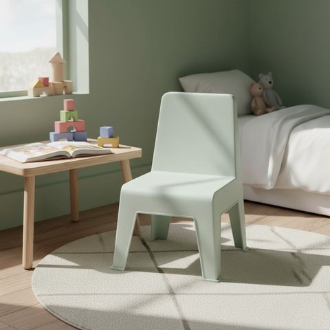 Cadeira Infantil Minimalista Origami Rivatti