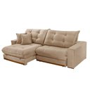 Ver imagem 2 de Sofá Duque Dois Módulos de 80cm B25cm Meu Sofá Online A226 Linho Bege