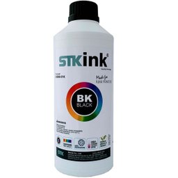 500ml Black + 3 x 250ml Color Tinta STK T544 L3110 L3150 L5190 compatível com Ecotank Epson - 5
