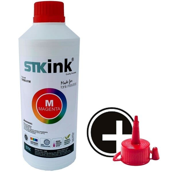 250ml Tinta Sublimática Digital STK com perfil ICC - Vermelho - 2