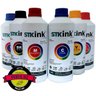 6 x 100ml Tinta Sublimática Digital STK Kit 6 Cores com perfil ICC - 1