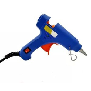 Pistola Revólver Suporte Cola Quente Aquecimento Tomada Portátil Profissional Artesanato Tecido