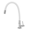 Ver imagem 1 de Torneira Cozinha de Mesa Tubo Gourmet Flexível Branco