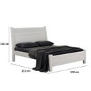 Ver imagem 3 de Cama de Casal 185 Móveis Valverde:Canion